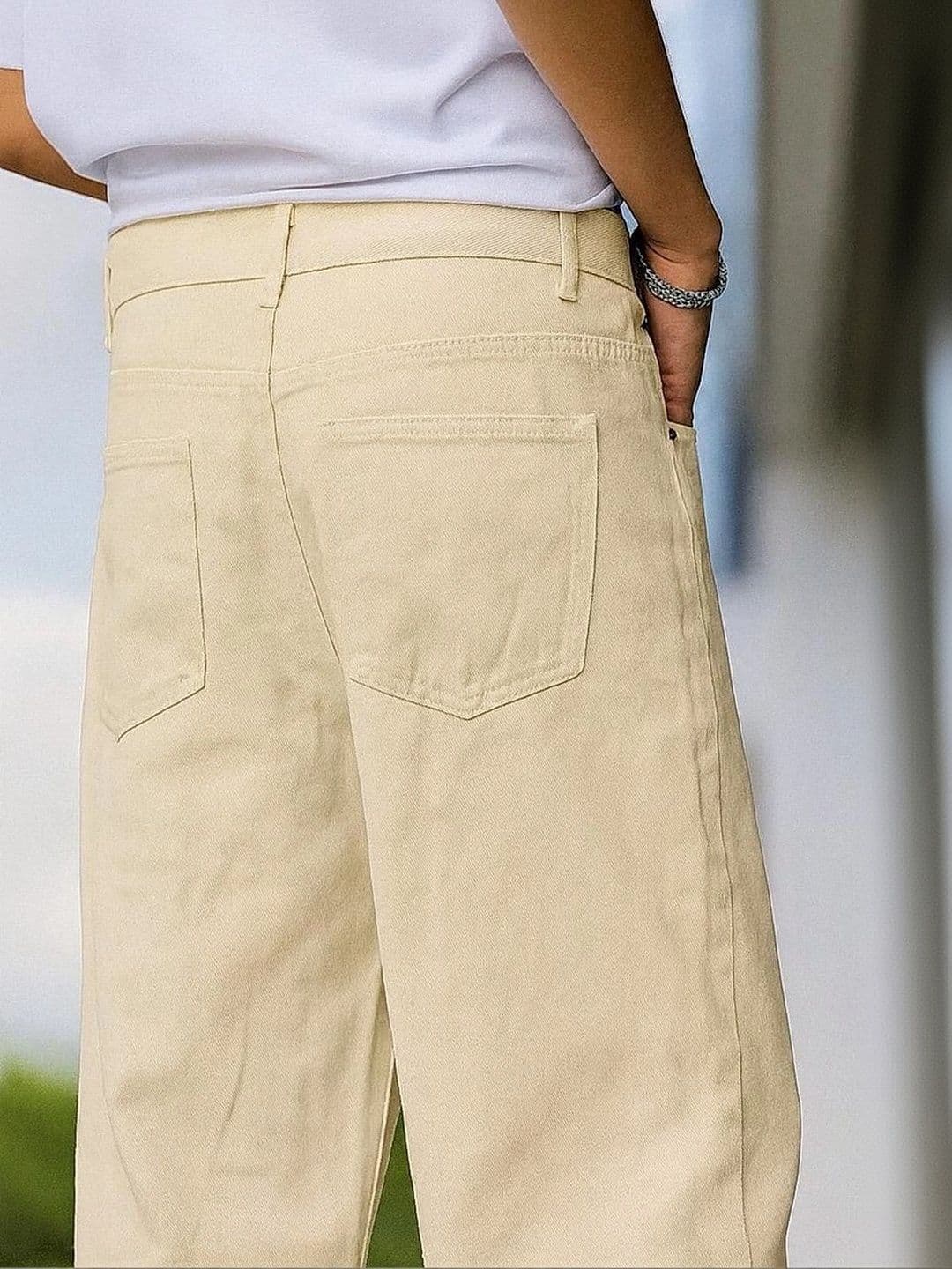 UNIFAV FASHION Men Straight Fit Mid-Rise Jeans thumbnail 5