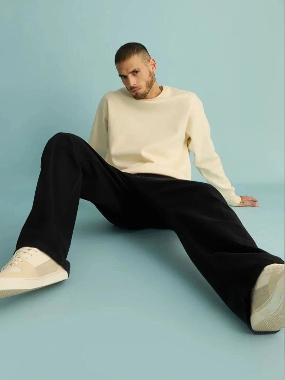 UNIFAV FASHION Men Boyfriend Fit Mid-Rise Jeans thumbnail 6