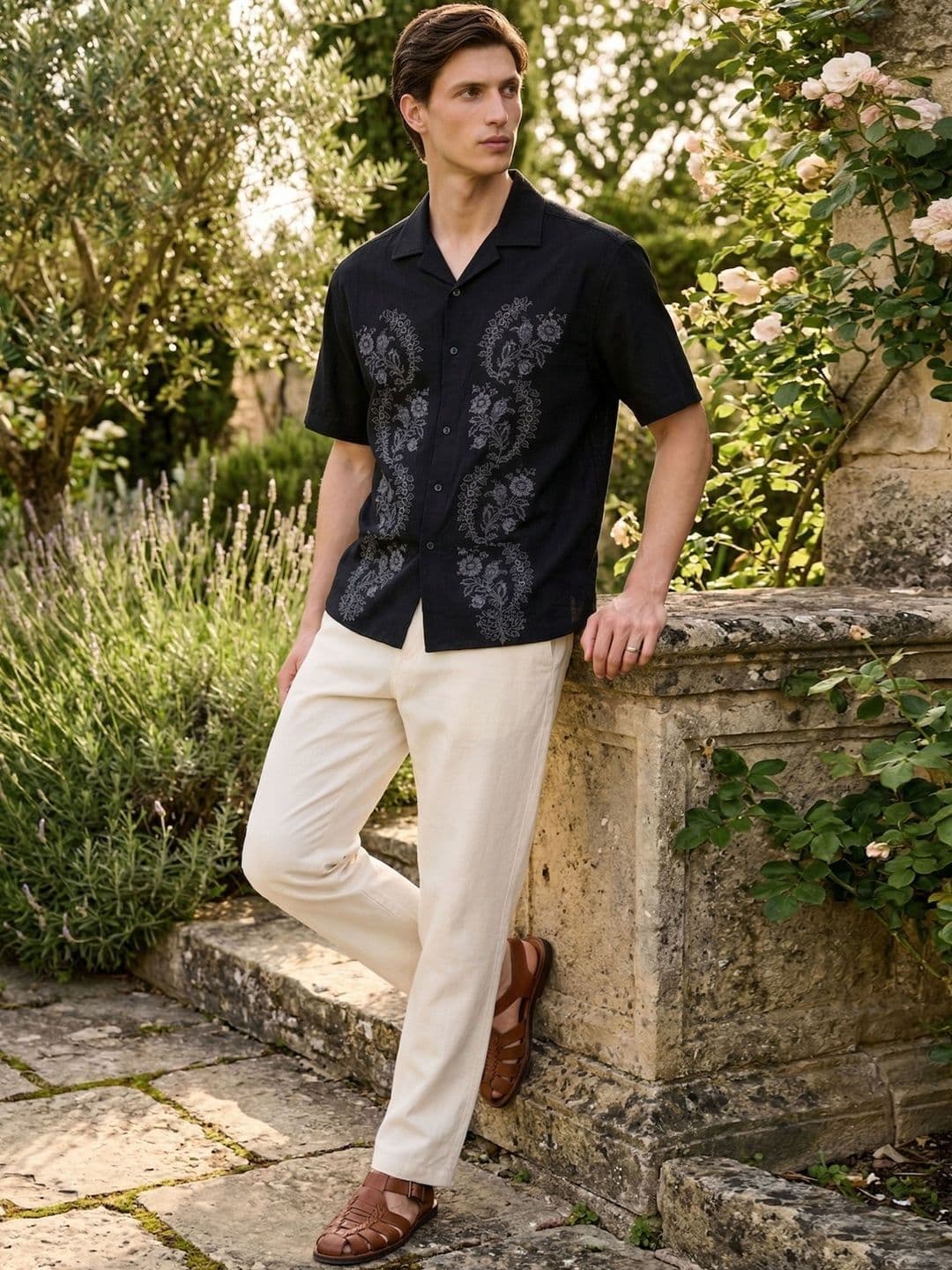 Mast & Harbour Men Relaxed Floral Printed Casual Shirt thumbnail 6