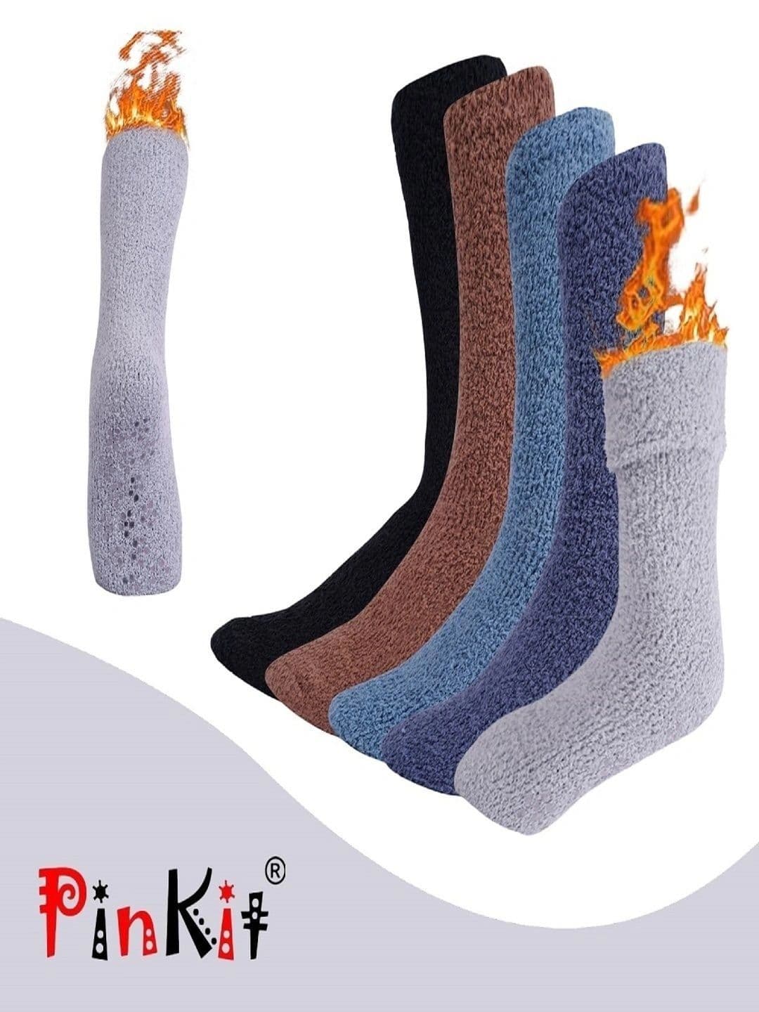 PinKit Men Pack of 5 Assorted Calf Length Socks - view 1