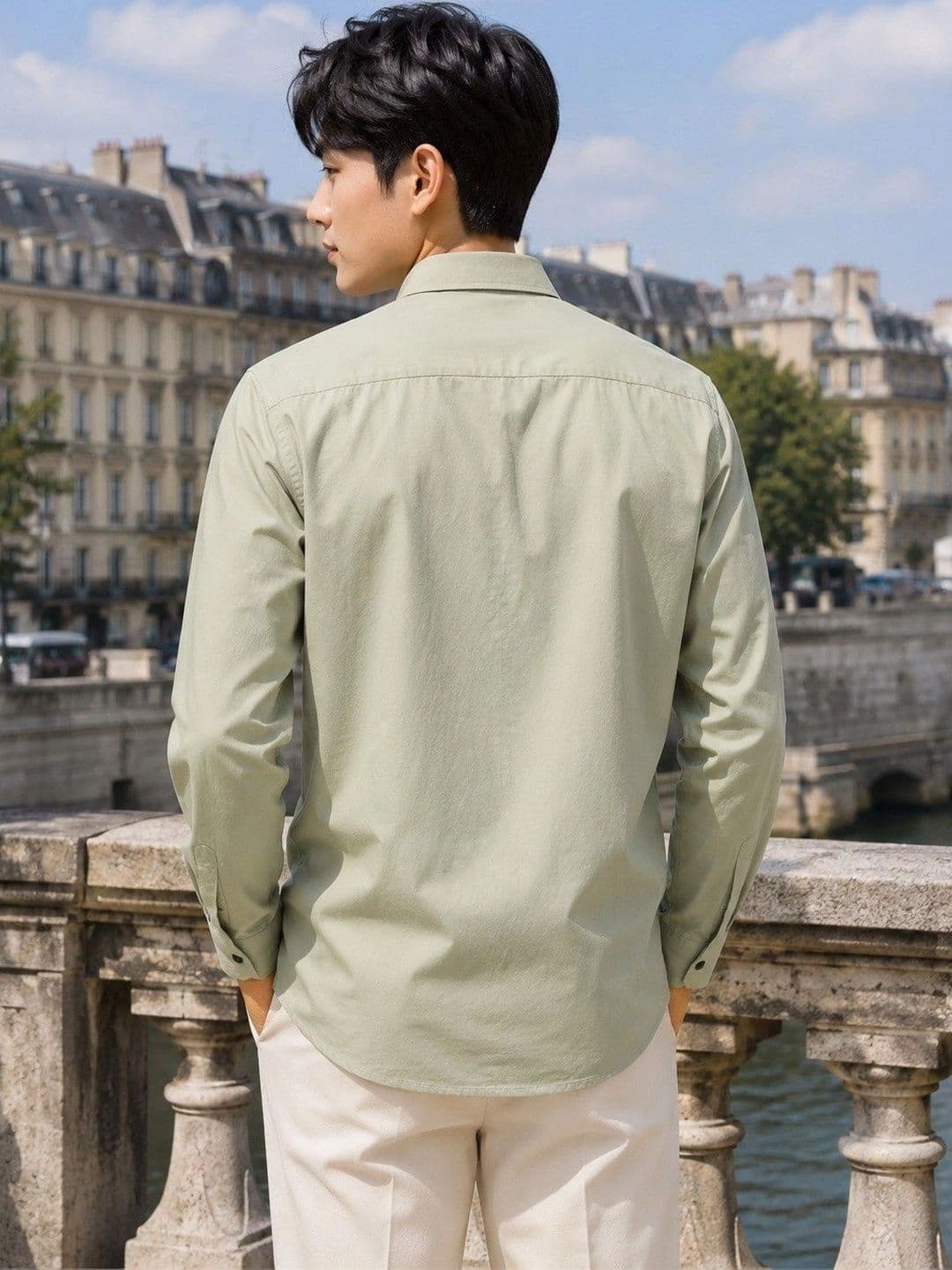 BAESD Men Premium Slim Fit Casual Shirt thumbnail 3