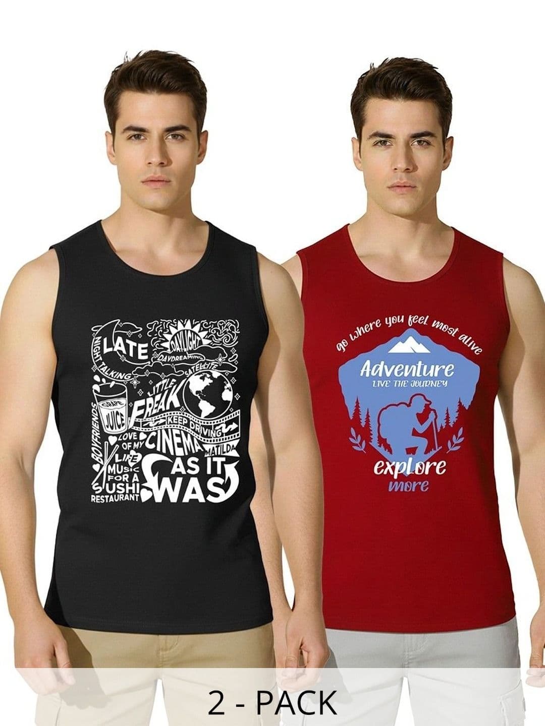 SKY HARBOAR Men Typography 2 Printed T-shirt - view 1