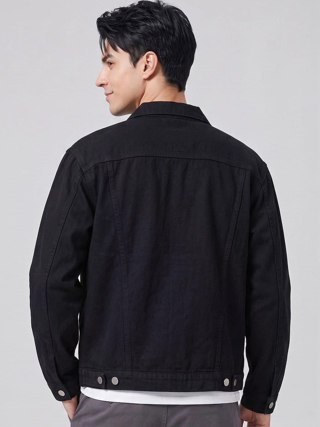 Suo Men Denim Jacket thumbnail 4