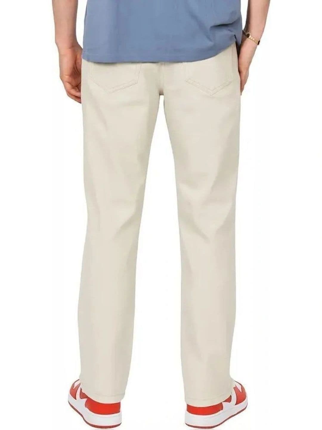 UNIFAV FASHION Men Straight Fit Mid-Rise Jeans thumbnail 4