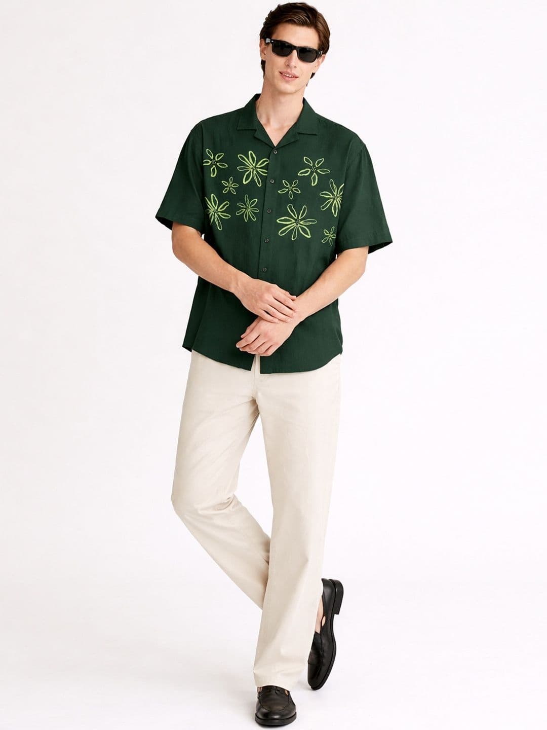 Mast & Harbour Men Relaxed Floral Printed Casual Shirt thumbnail 5
