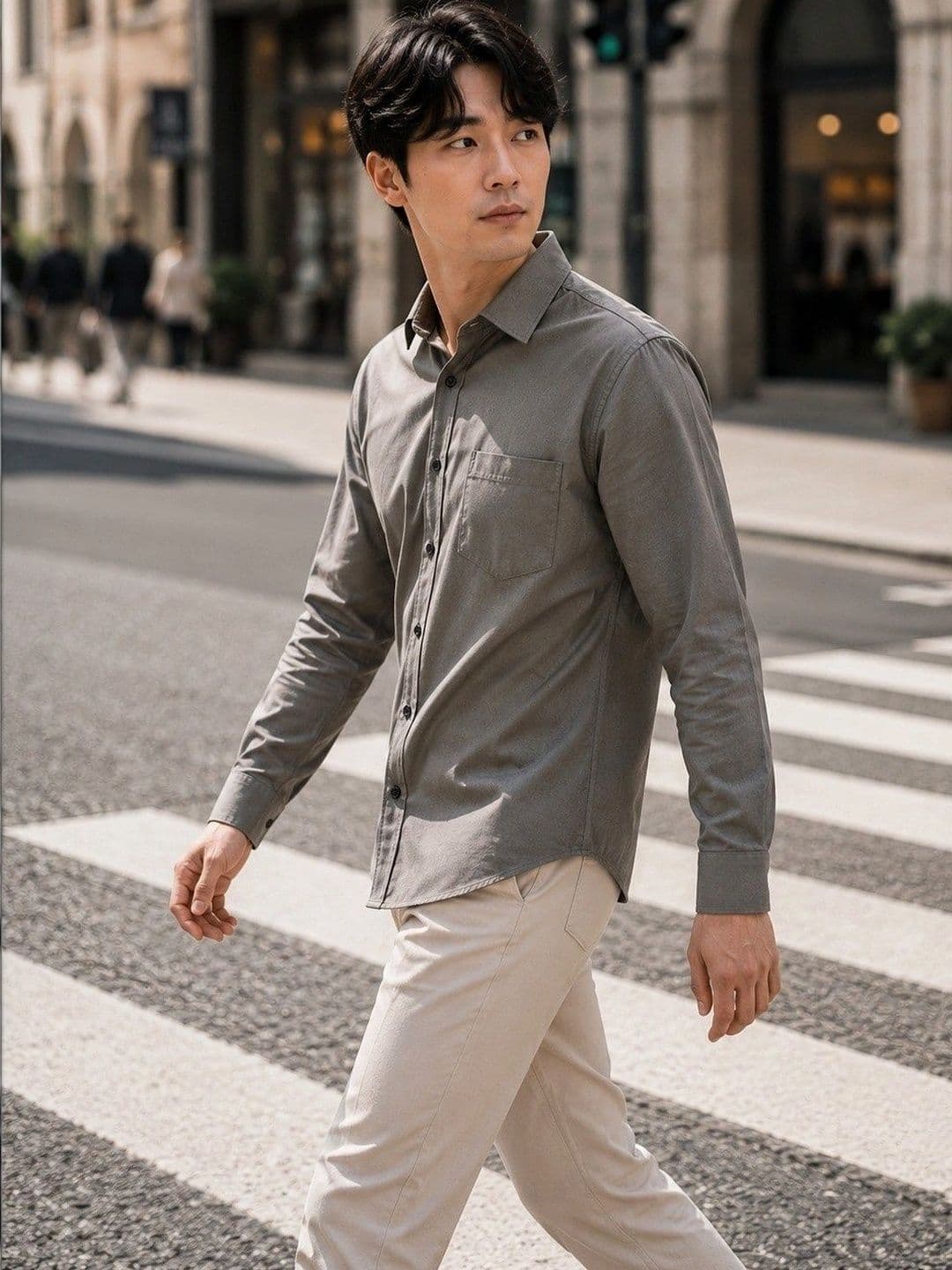 BAESD Men Premium Slim Fit Casual Shirt thumbnail 4