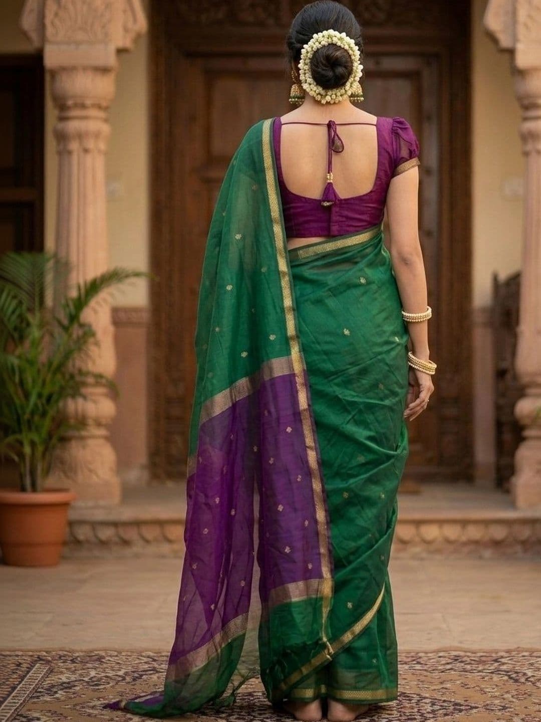 MITAL ENTERPRISE Zari Art Silk Saree thumbnail 6