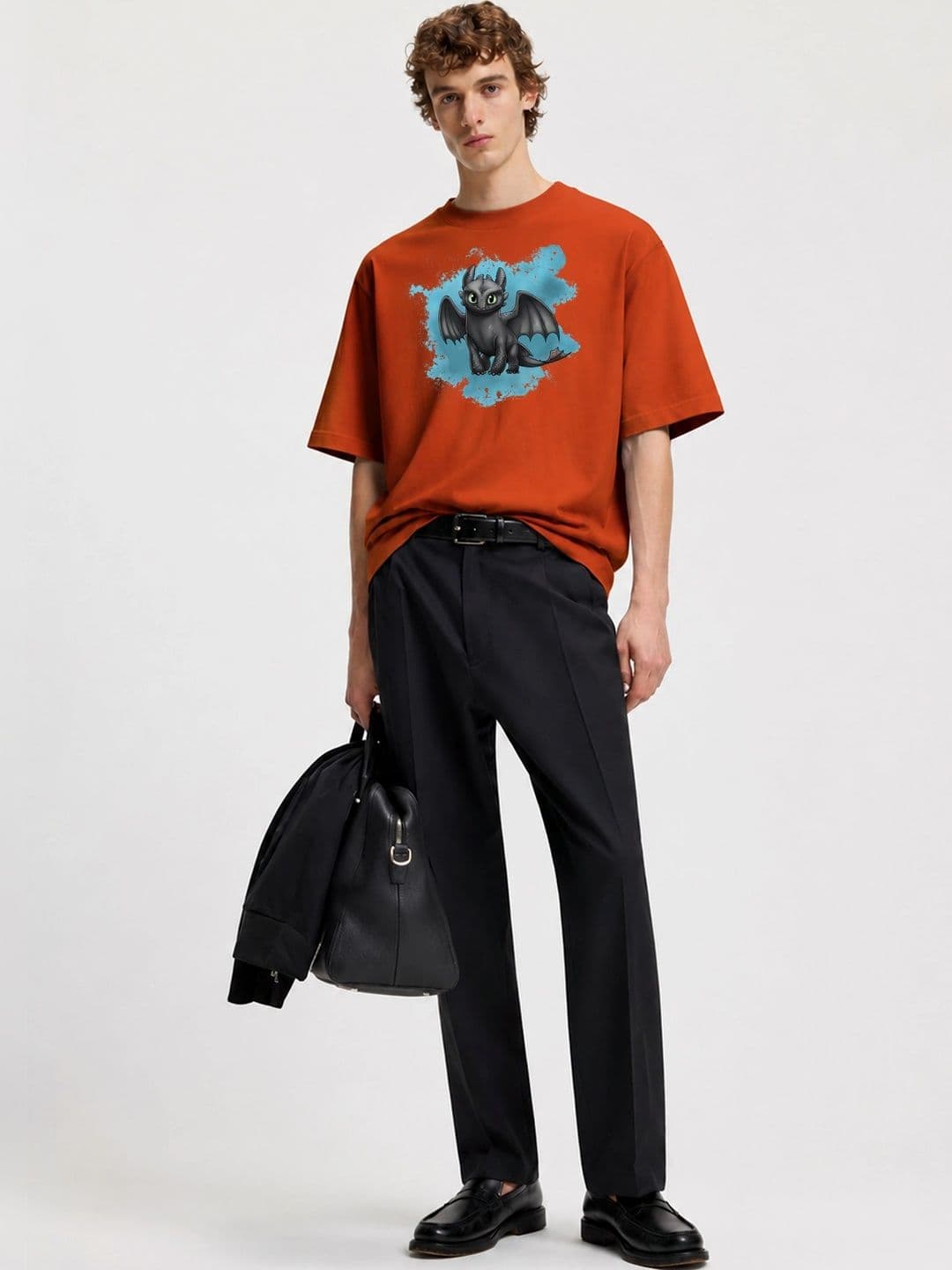 Moda rapido X TOGS & TERRE Men Printed Organic Cotton Blend T-shirt thumbnail 4