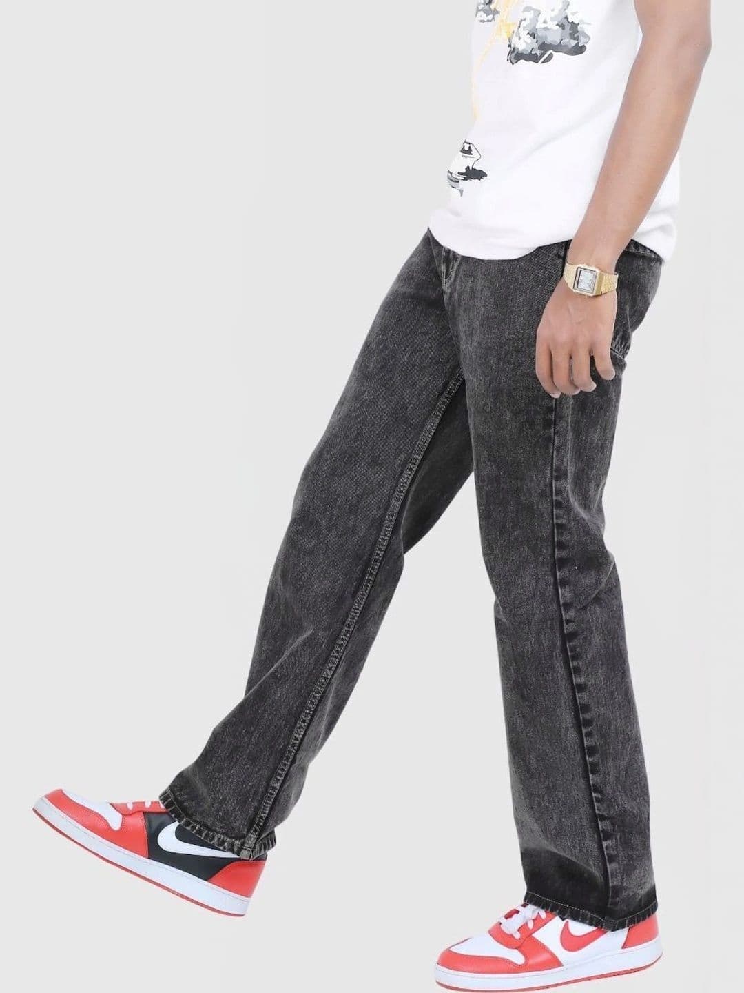 UNIFAV FASHION Men Straight Fit Mid-Rise Jeans thumbnail 5