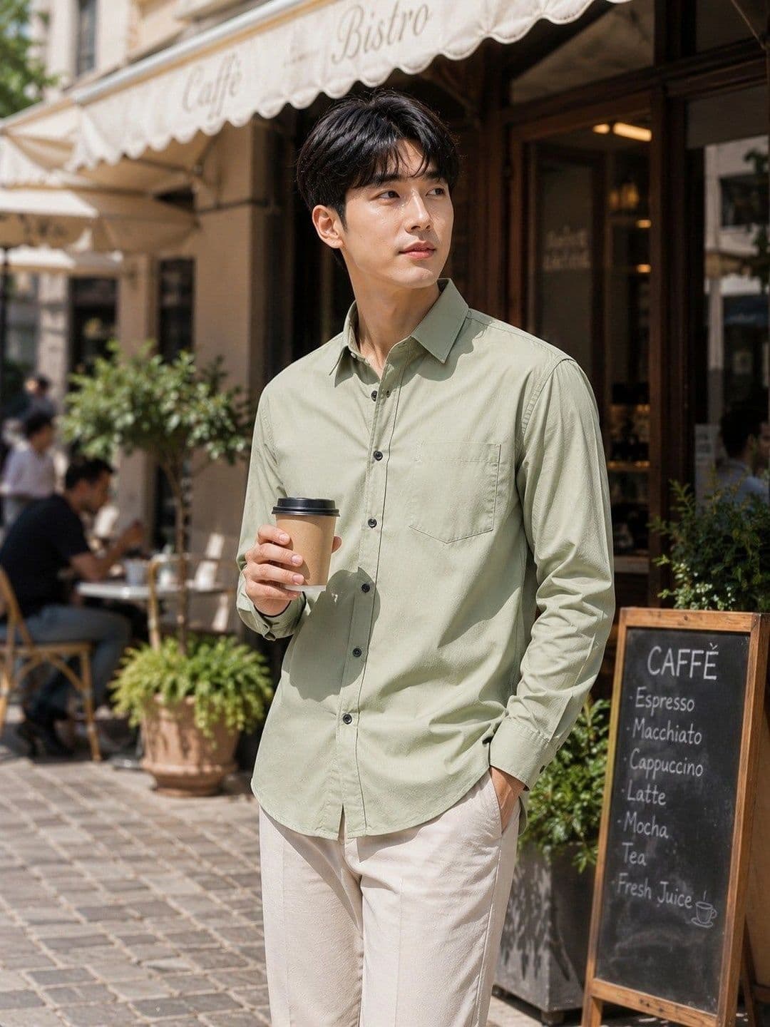 BAESD Men Premium Slim Fit Casual Shirt thumbnail 2