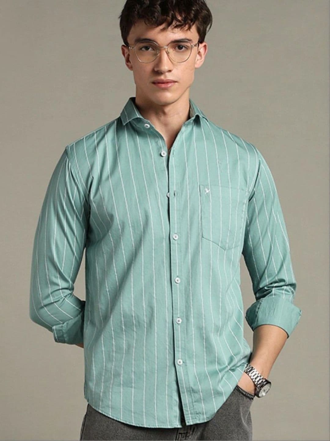 BLUEISLAND Men Comfort Striped Casual Shirt - view 1