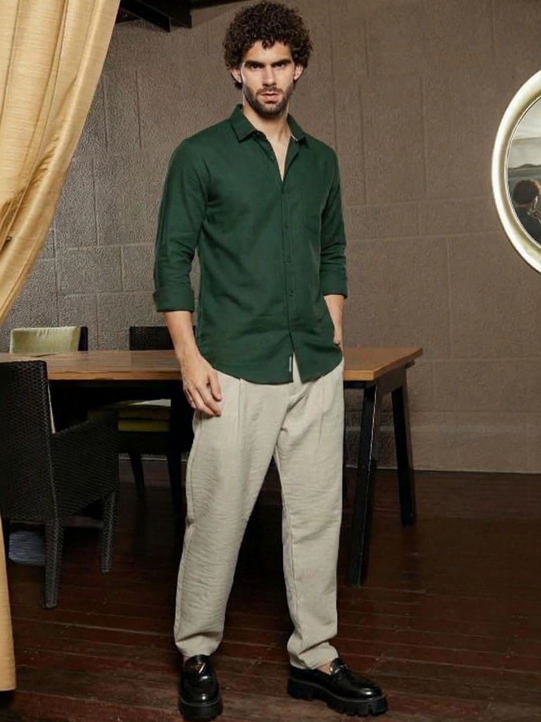 NEW-18 Men Standard Casual Shirt thumbnail 2