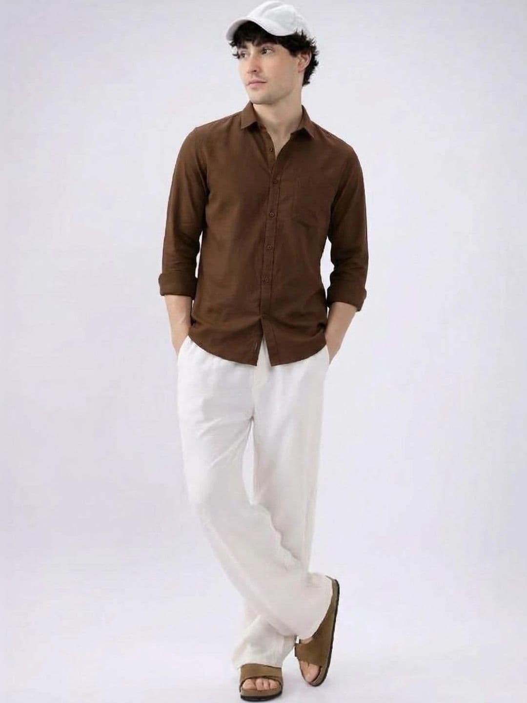 NEW-18 Men Standard Casual Shirt thumbnail 2