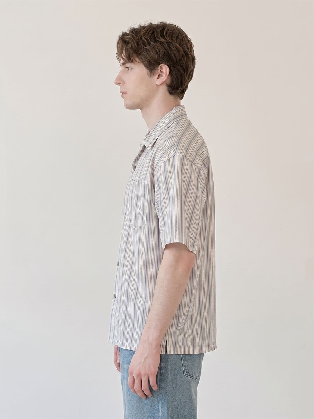 Suo Striped Regular Fit Shirts thumbnail 7