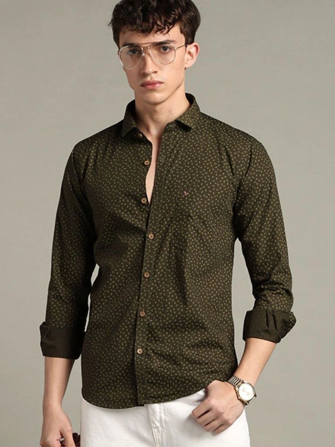BLUEISLAND Men Comfort Printed Casual Shirt - view 1