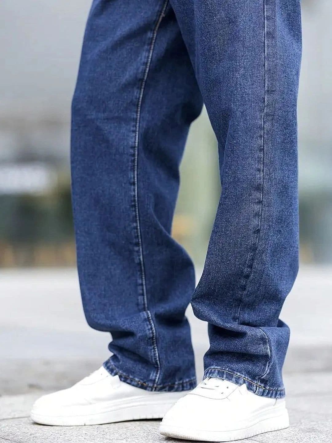 UNIFAV FASHION Men Boyfriend Fit Mid-Rise Jeans thumbnail 4
