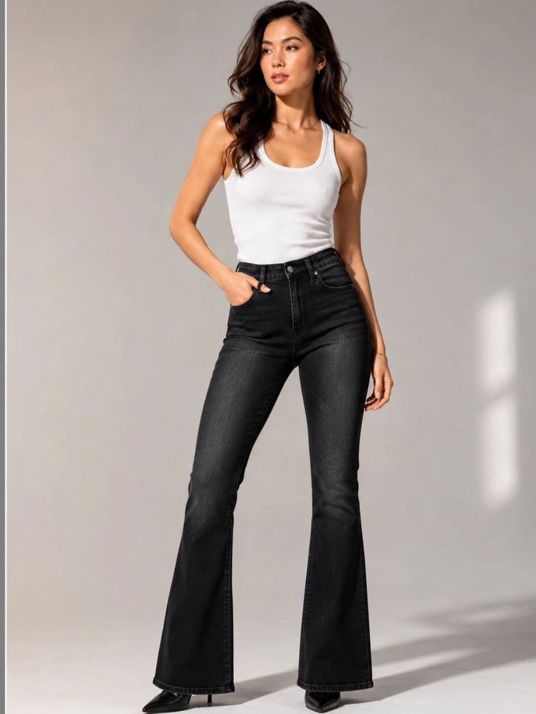 MUMS STITCH Women Bootcut High-Rise Jeans - view 1