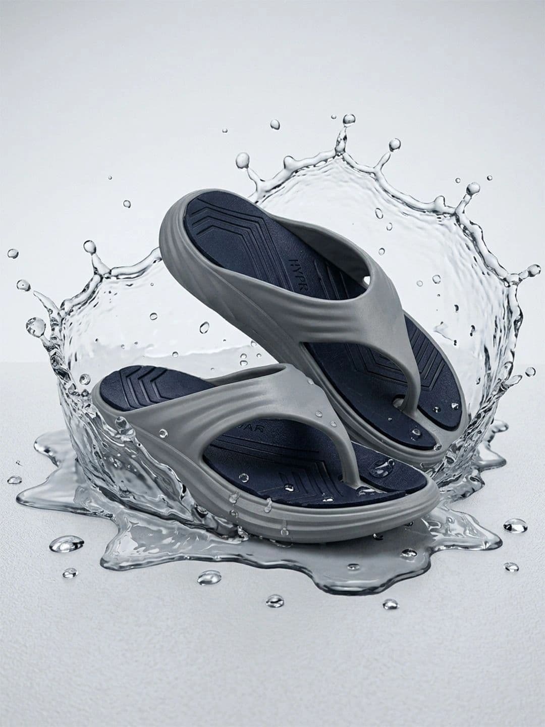 HYPR FIT Pro HydraHype Solid EVA V-Strap Cushioned Arch Support Slippers - view 1