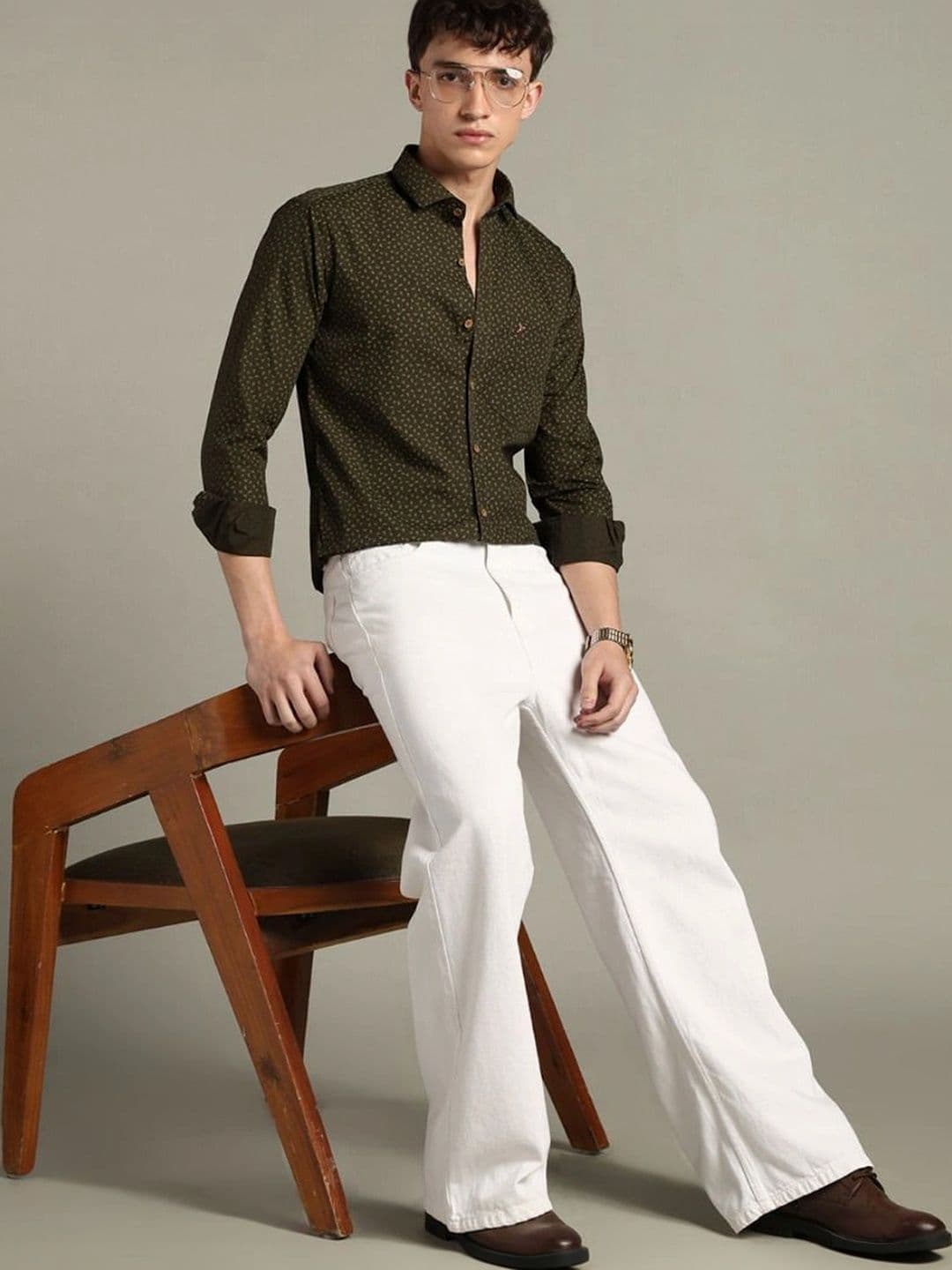 BLUEISLAND Men Comfort Printed Casual Shirt thumbnail 3