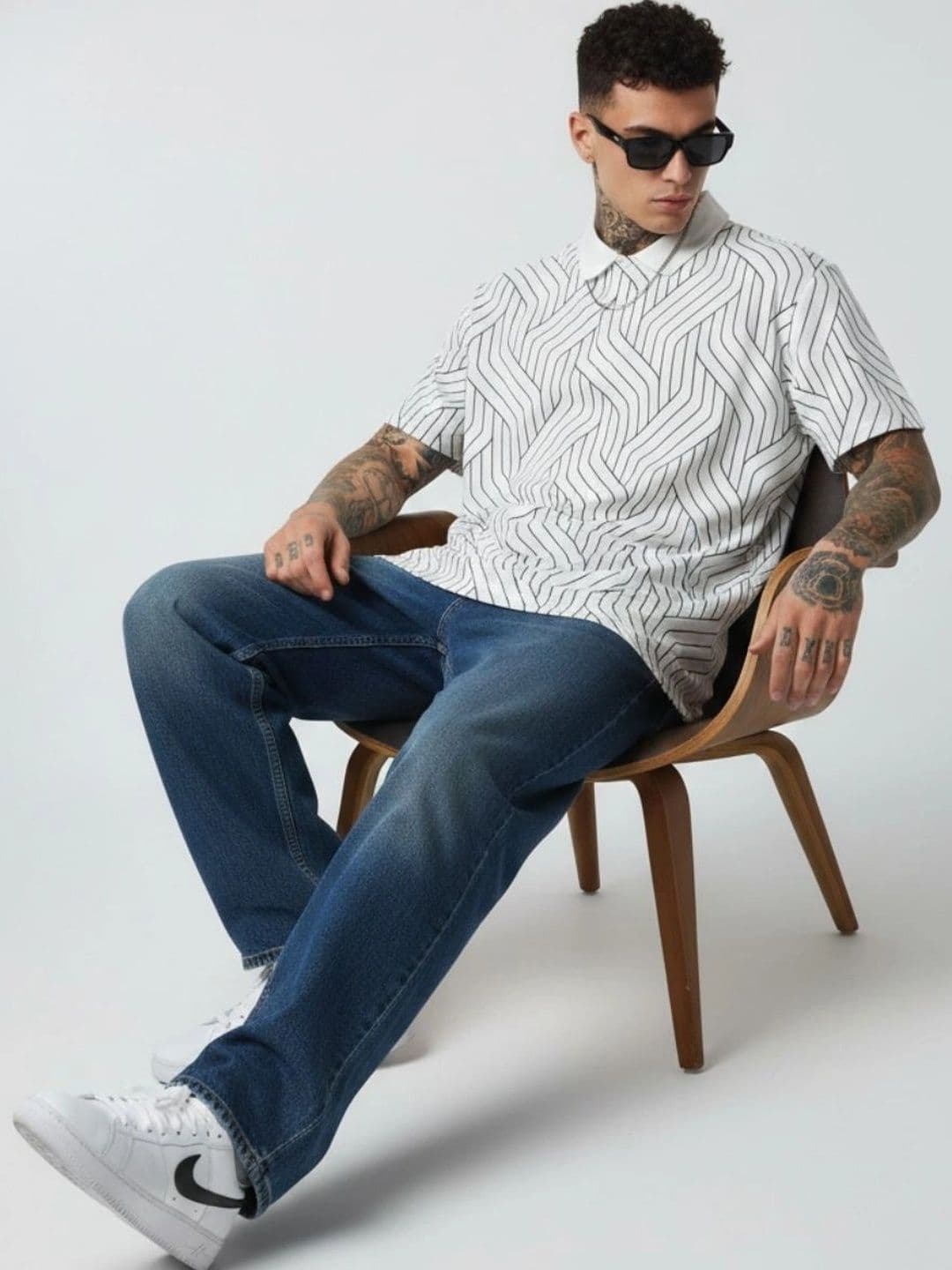 Kook N Keech Men Printed Polo Collar T-shirt thumbnail 5