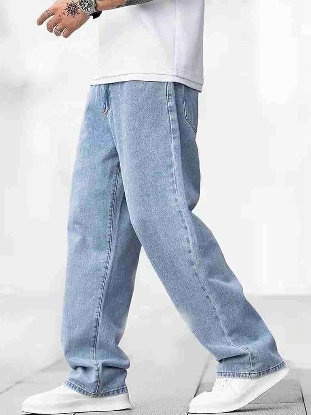 UNIFAV FASHION Men Boyfriend Fit Mid-Rise Jeans thumbnail 4