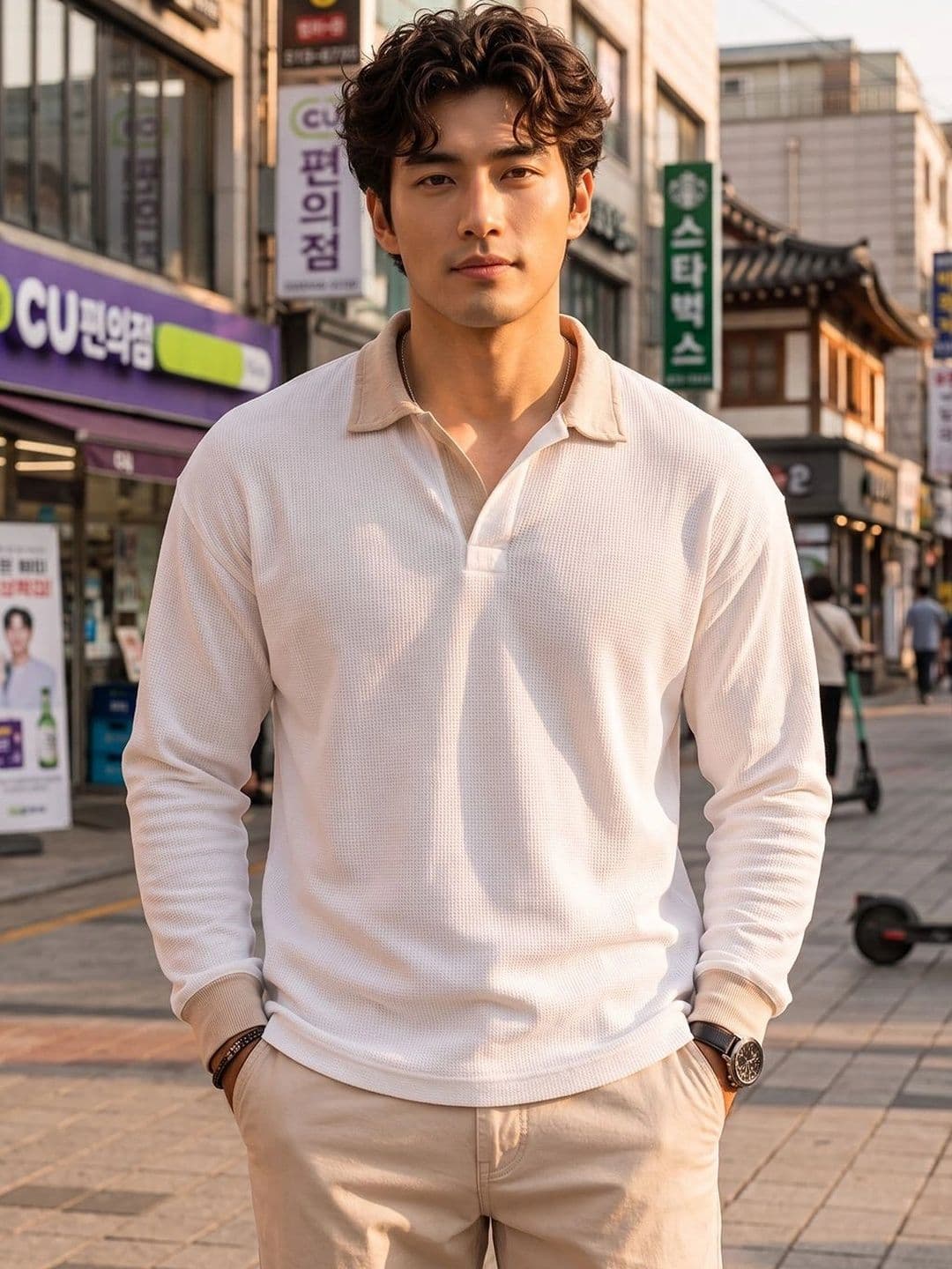 Friskers Men Polo Collar T-shirt thumbnail 3
