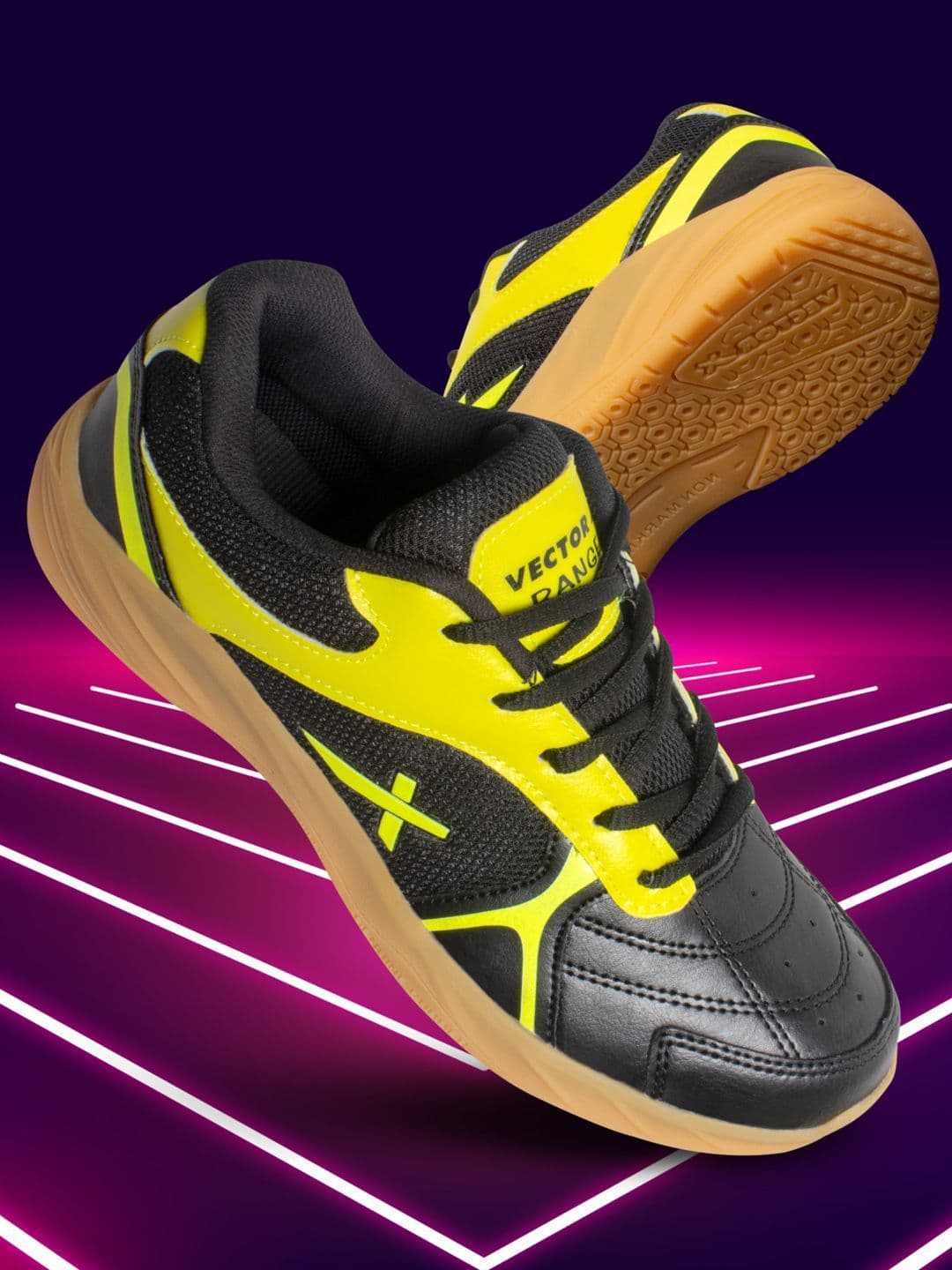 VECTOR X Ranger Court Shoe Synthetic Mesh Upper Rubber Sole Badminton Shoes thumbnail 7