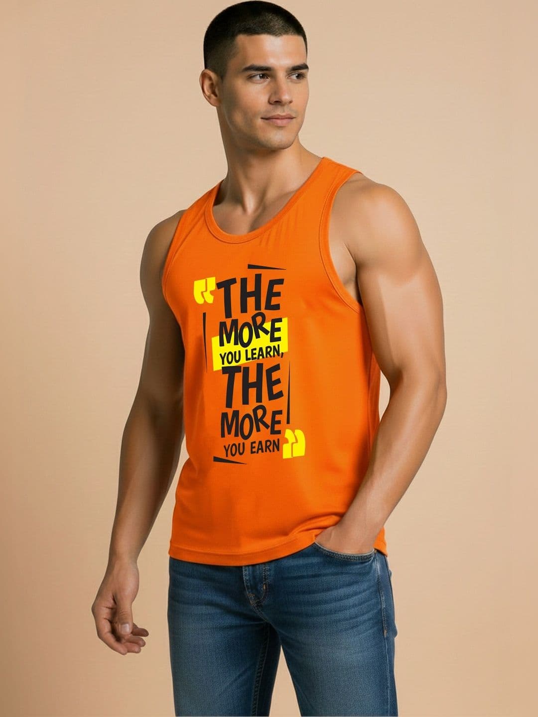 SKY HARBOAR Men Typography 2 Printed T-shirt thumbnail 5