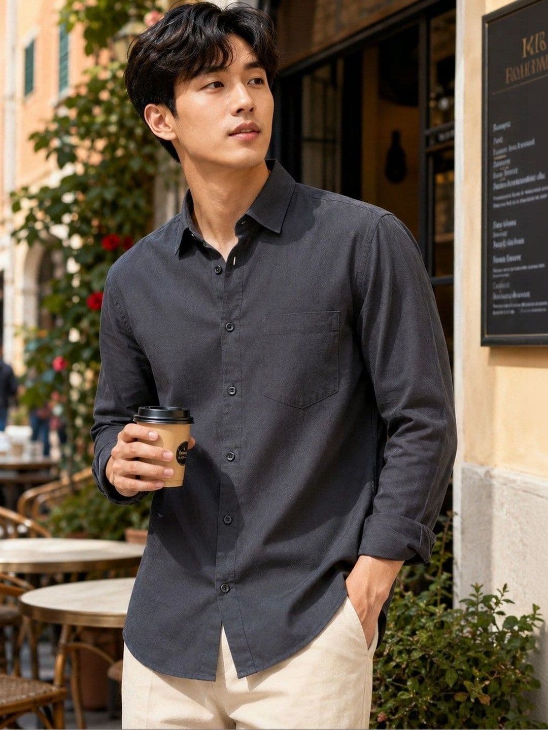 BAESD Men Premium Slim Fit Casual Shirt thumbnail 6