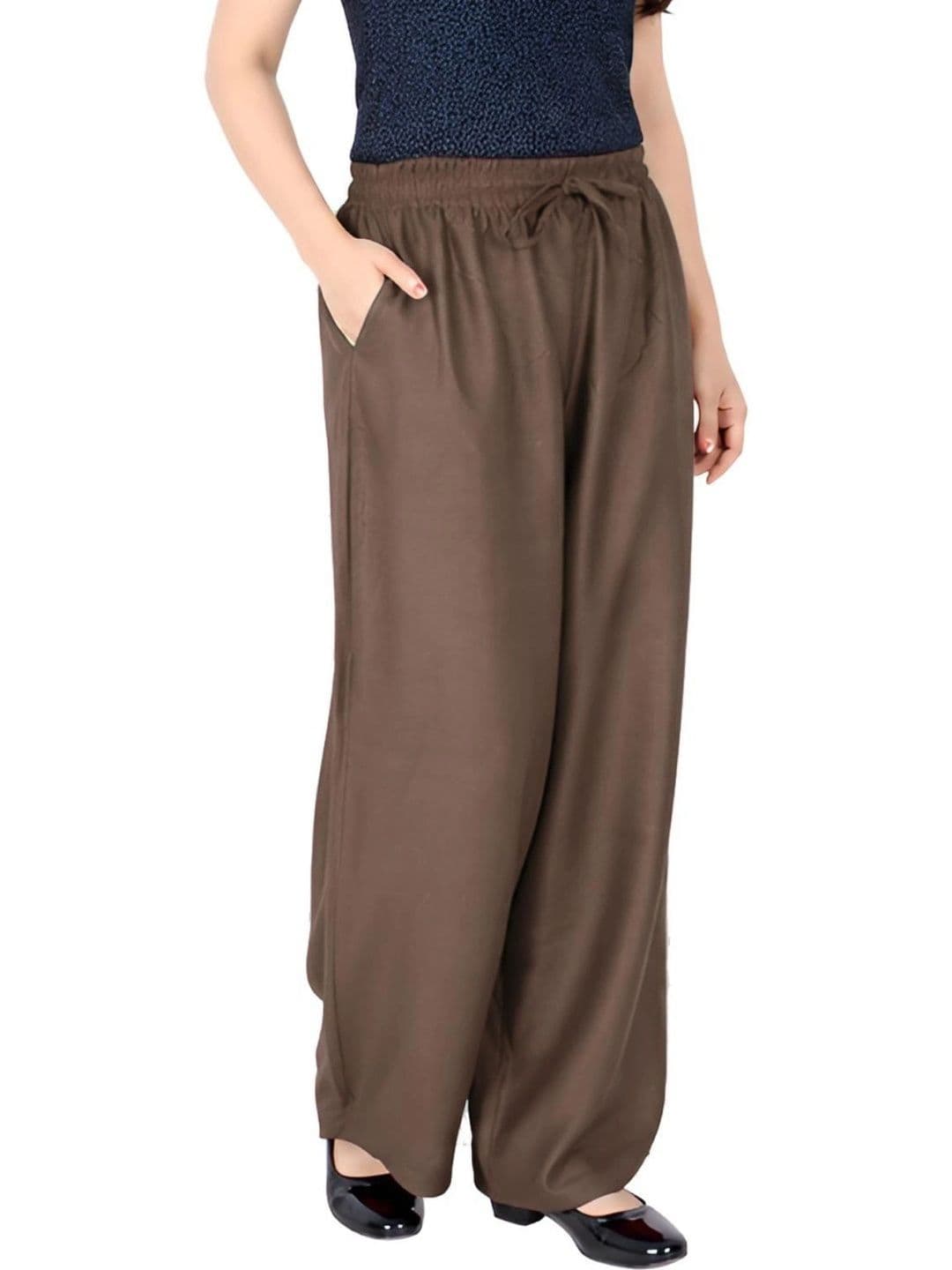 Sttoffa Women Knitted Ethnic Palazzos thumbnail 3