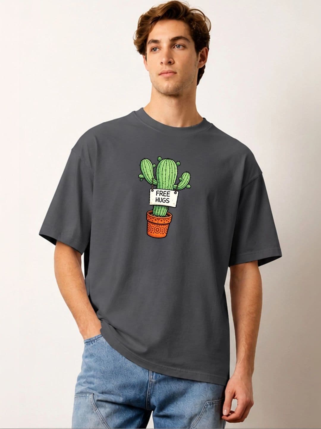 Moda rapido X TOGS & TERRE Men Printed Organic Cotton Blend T-shirt - view 1