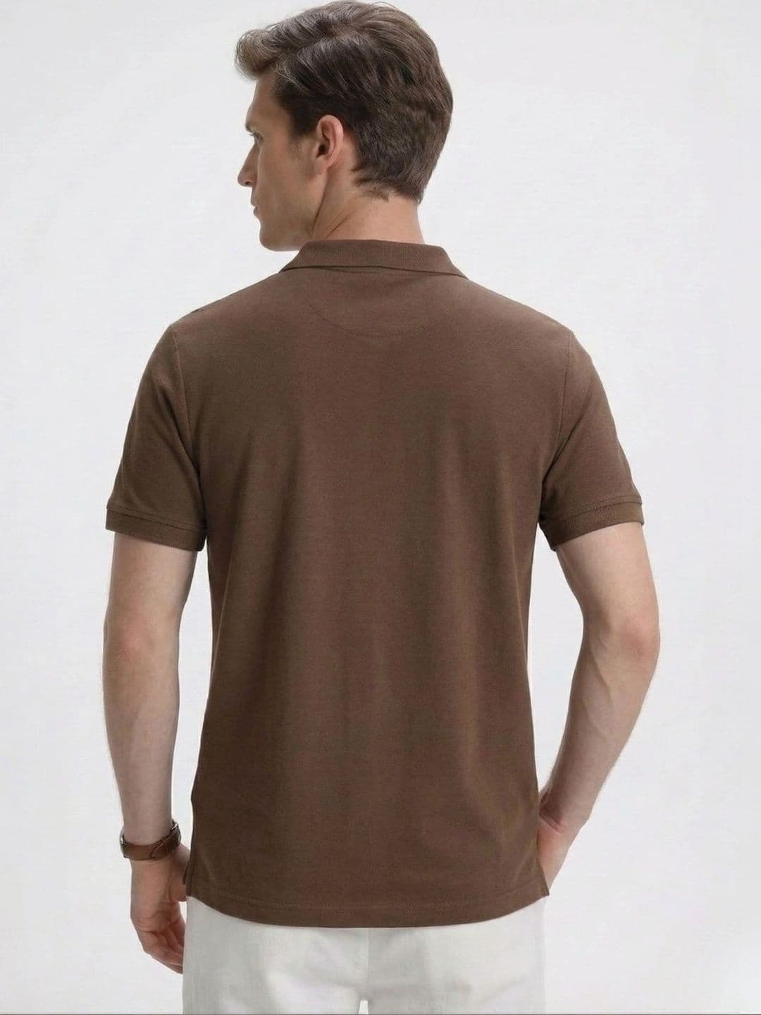 Kook N Keech Men Colourblocked Polo Collar T-shirt thumbnail 4