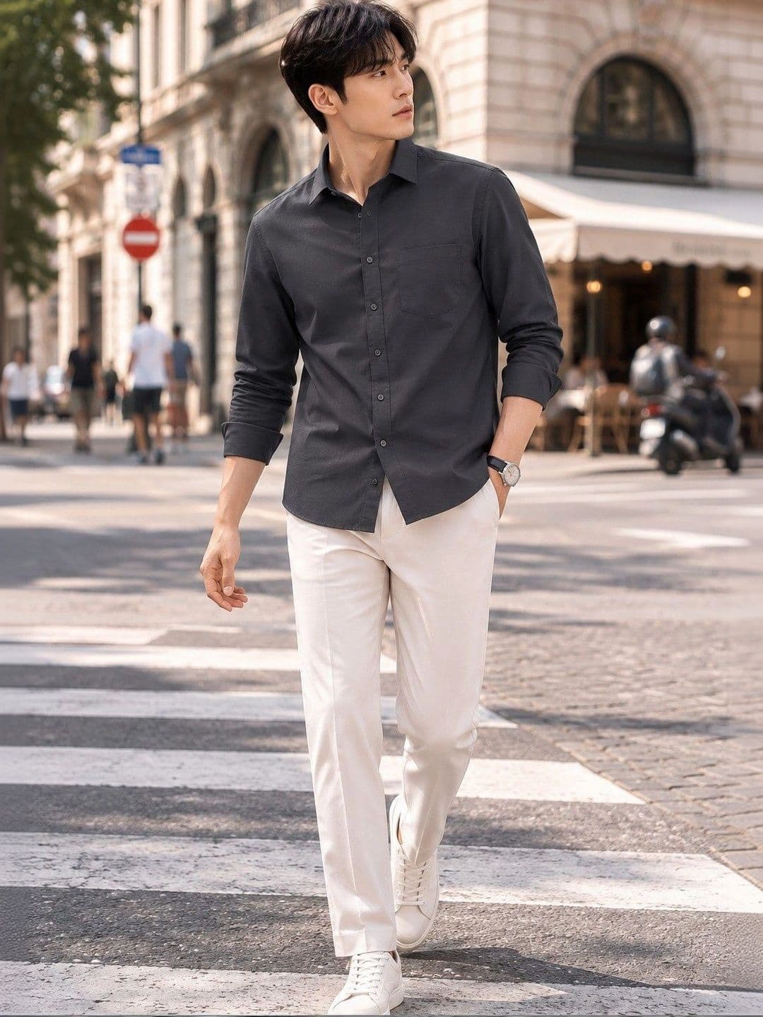 BAESD Men Premium Slim Fit Casual Shirt thumbnail 3