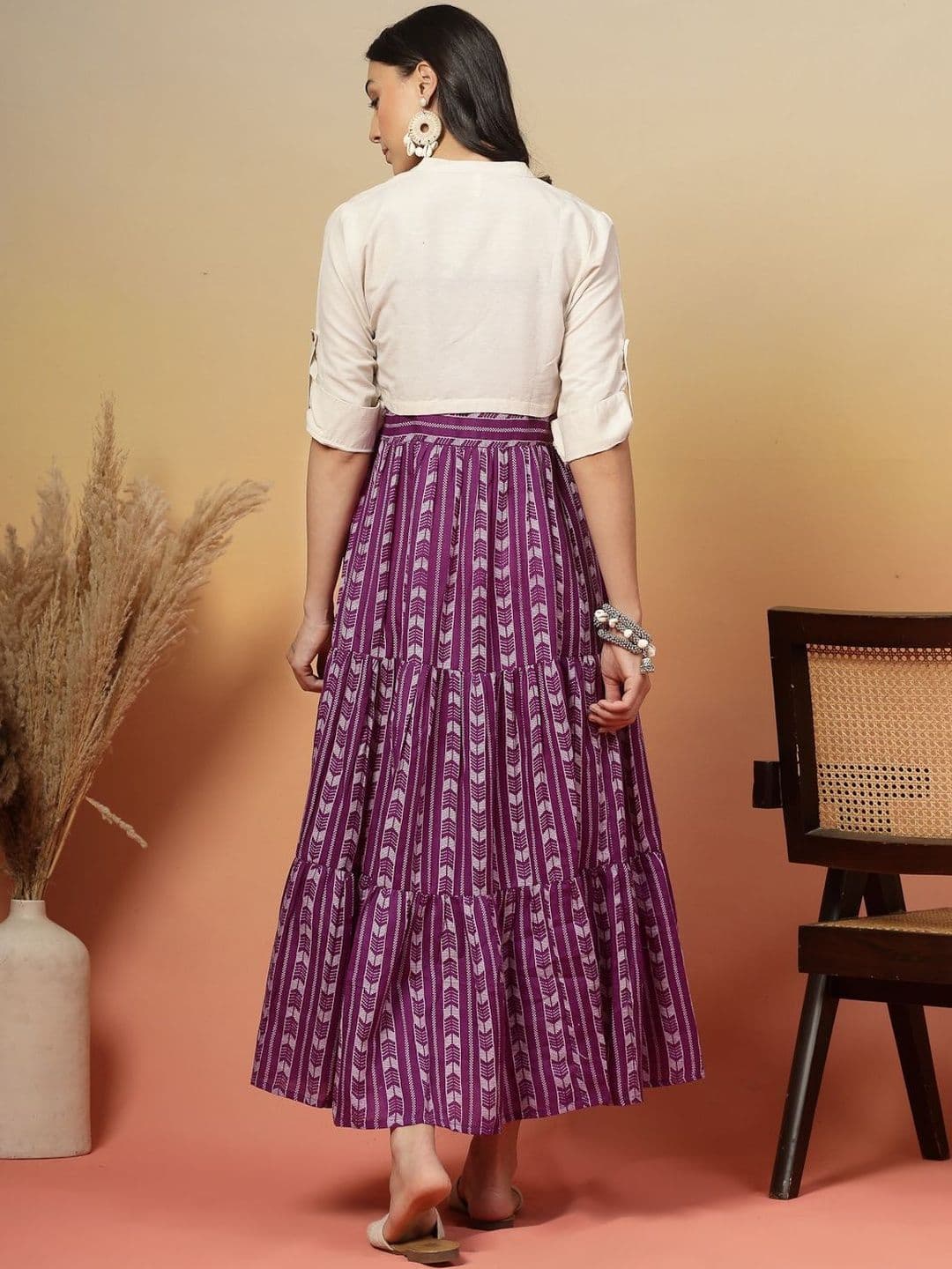 Stylum Print Fit & Flare Maxi Dress thumbnail 2