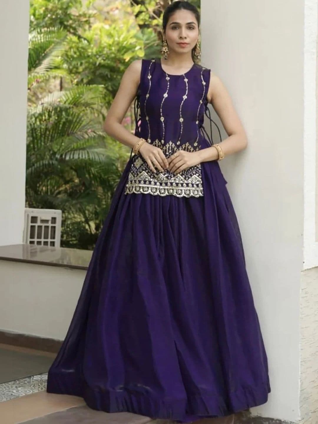 Moda Rapido Embroidered Ready to Wear Lehenga & - view 1