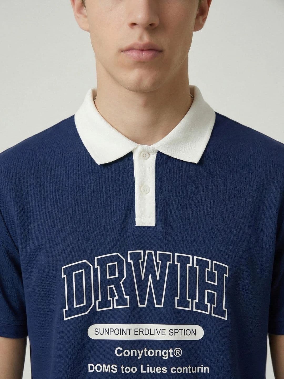 Kook N Keech Men Typography Printed Polo Collar T-shirt thumbnail 3