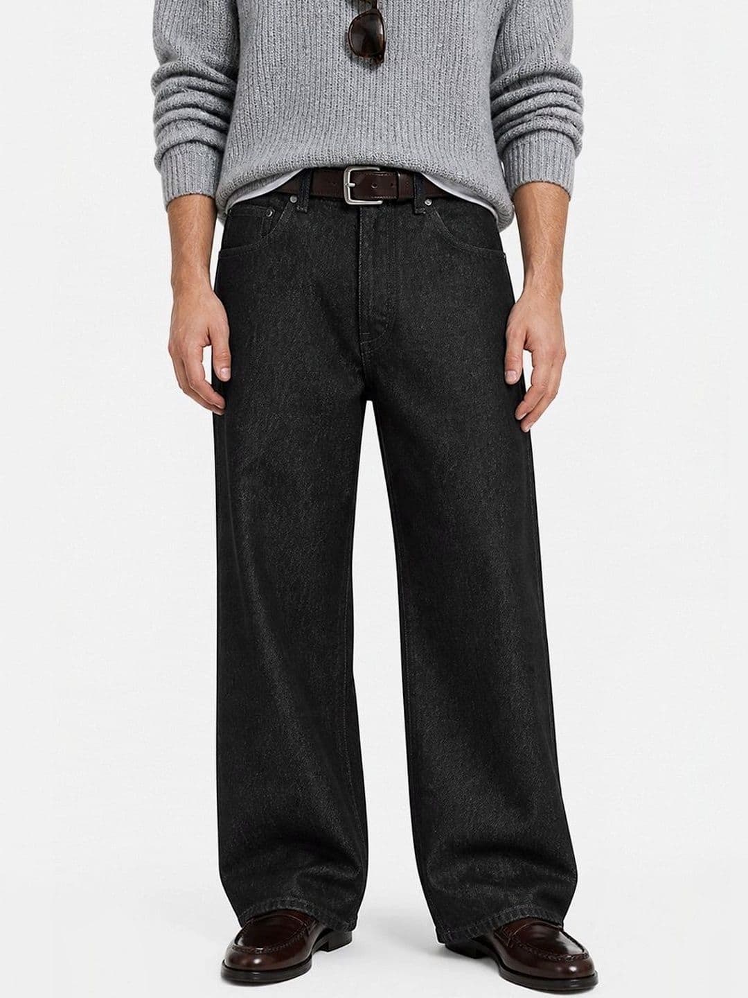 Snitch Men Relaxed Fit Mid-Rise Light Fade Jeans - view 1