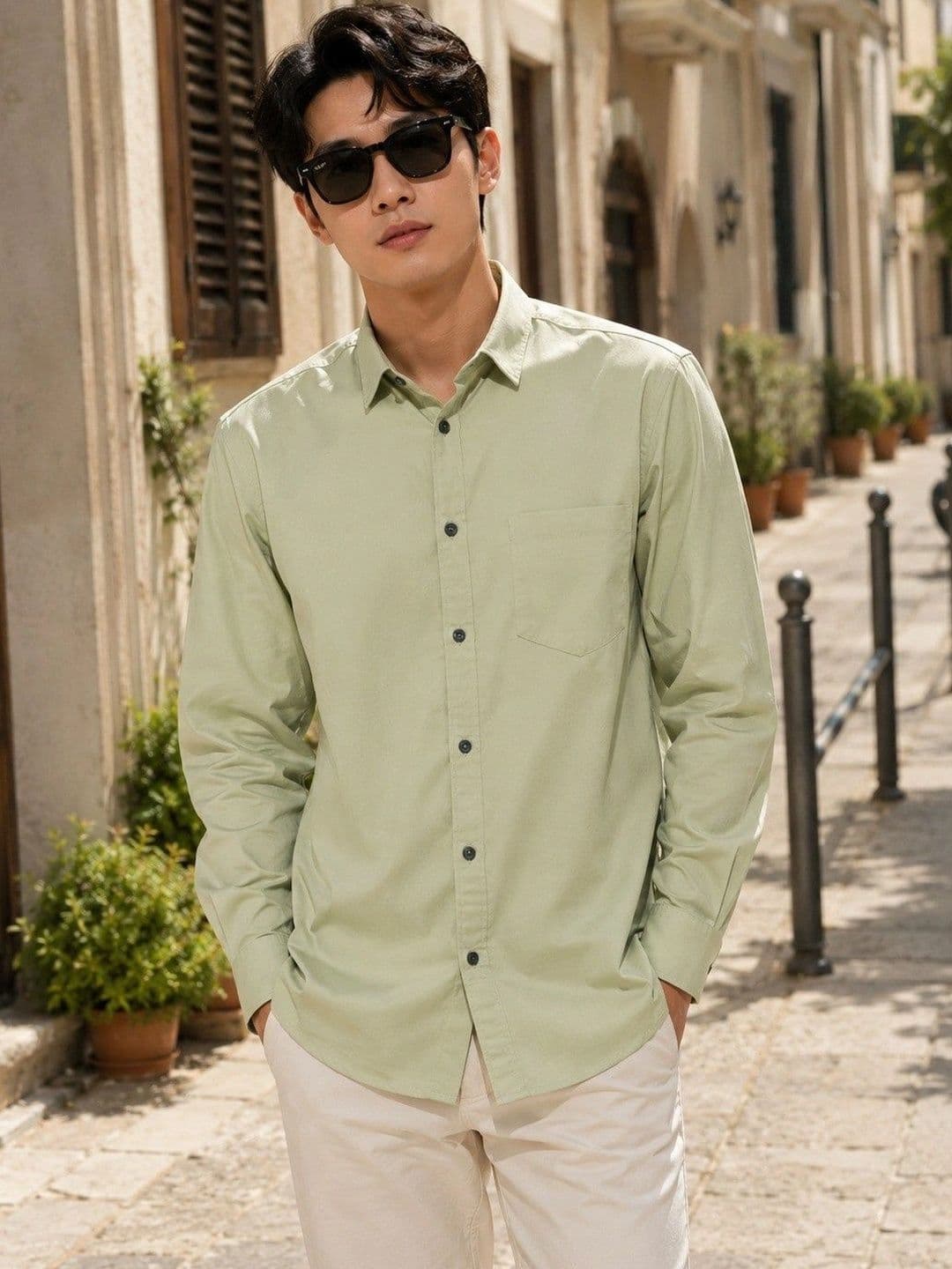 BAESD Men Premium Slim Fit Casual Shirt thumbnail 3