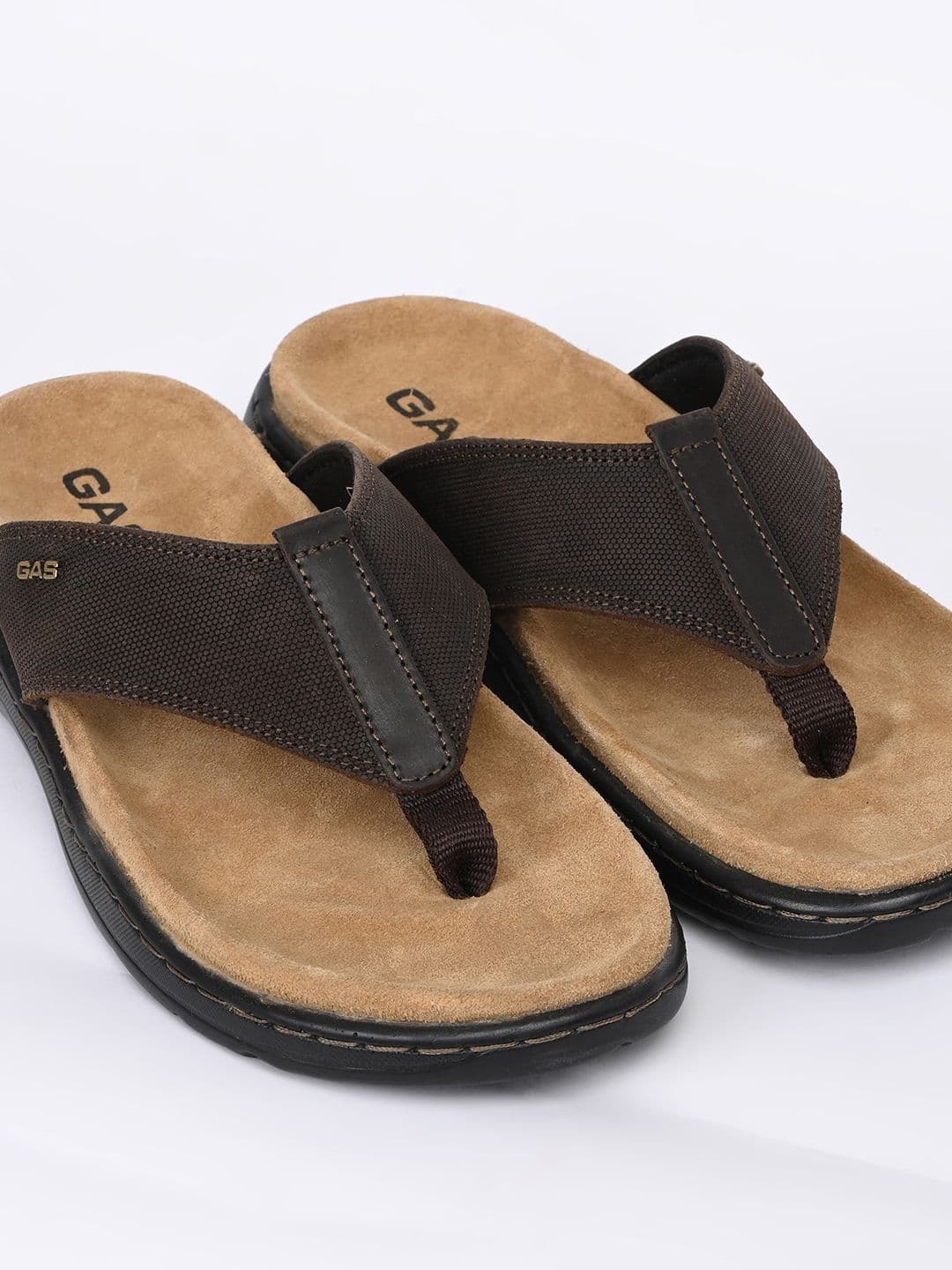 GAS Men Brilliante Brown Sandals thumbnail 5
