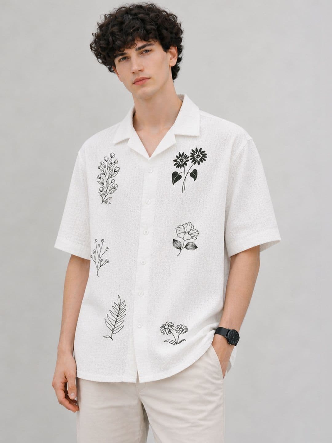 Mast & Harbour Men Relaxed Floral Printed Casual Shirt - view 1