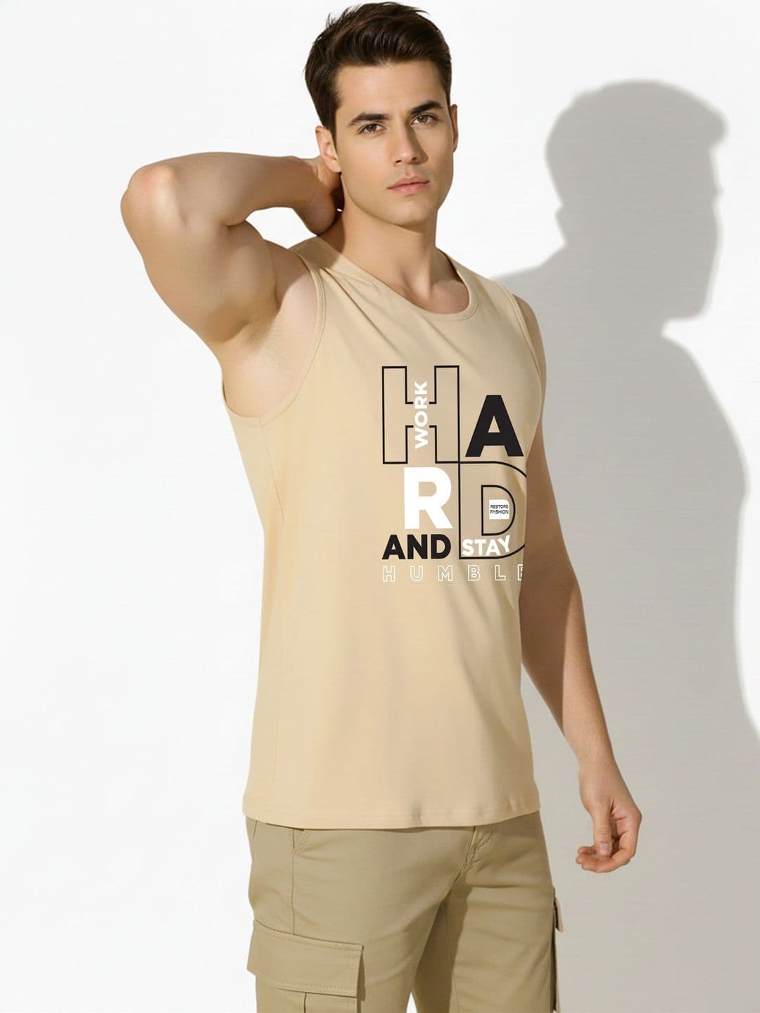 SKY HARBOAR Men Typography 2 Printed T-shirt thumbnail 3