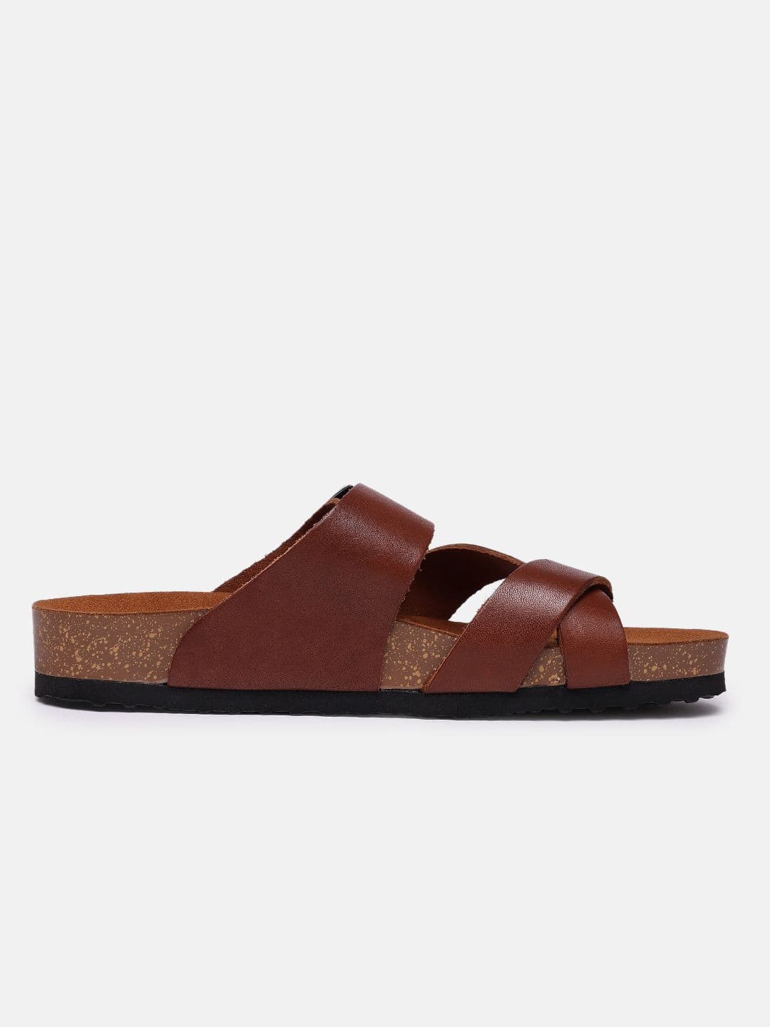 Louis Philippe Men Leather Comfort Sandals thumbnail 6