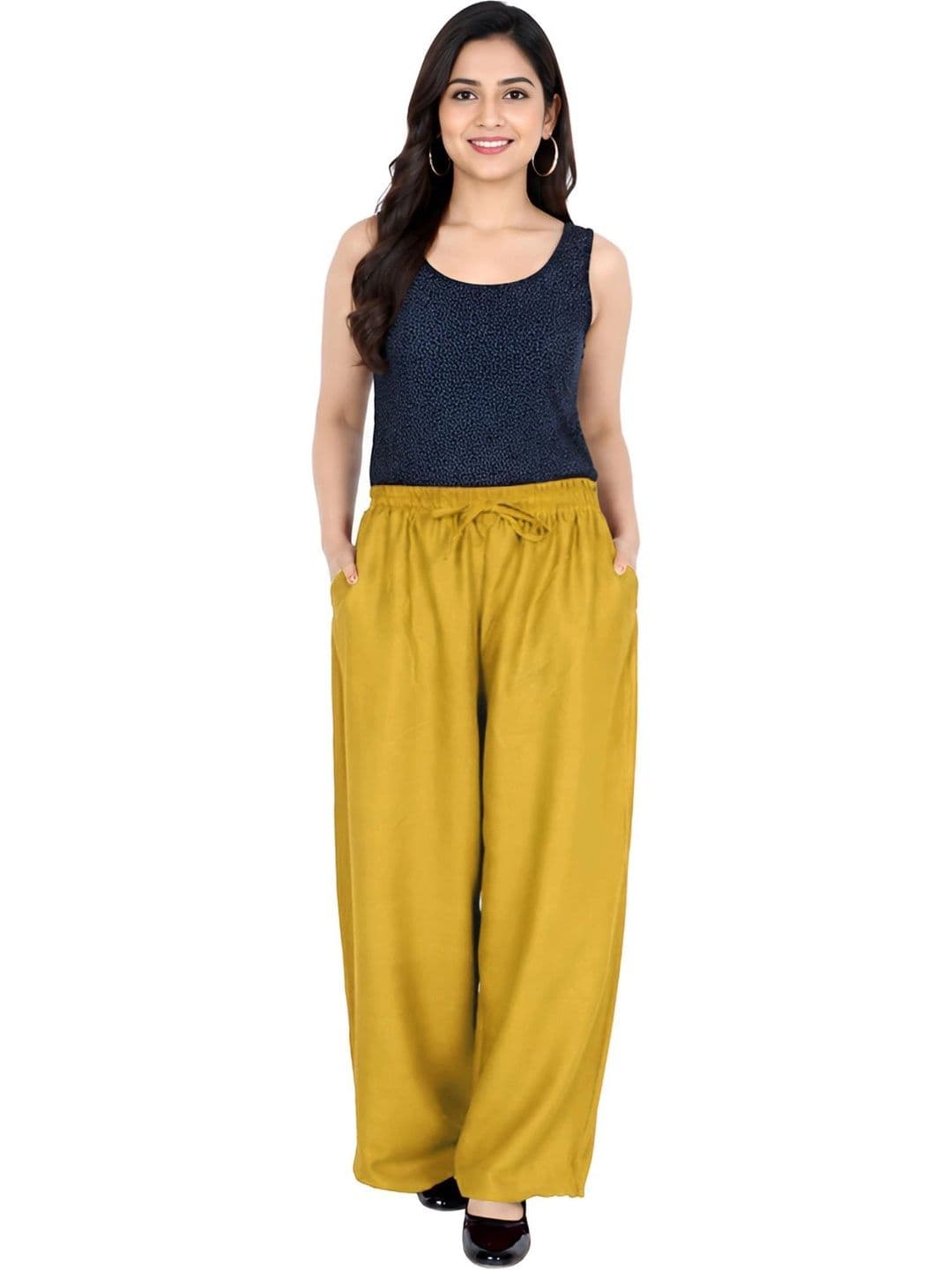 Sttoffa Women Knitted Ethnic Palazzos - view 1