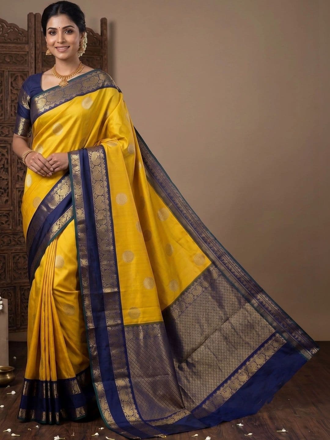 MITAL ENTERPRISE Zari Art Silk Saree - view 1