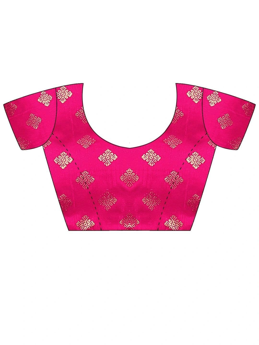 Anouk Embellished Designer Banarasi Saree thumbnail 4