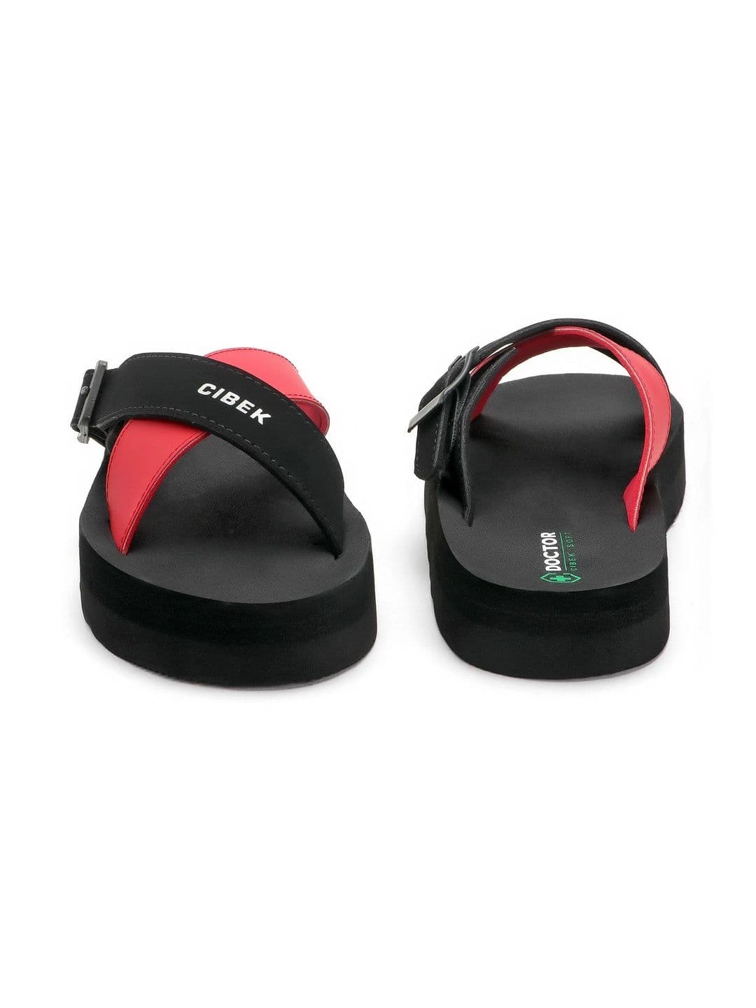DOCTOR CIBEK SOFT Men Colourblocked Thong Flip-Flops thumbnail 4
