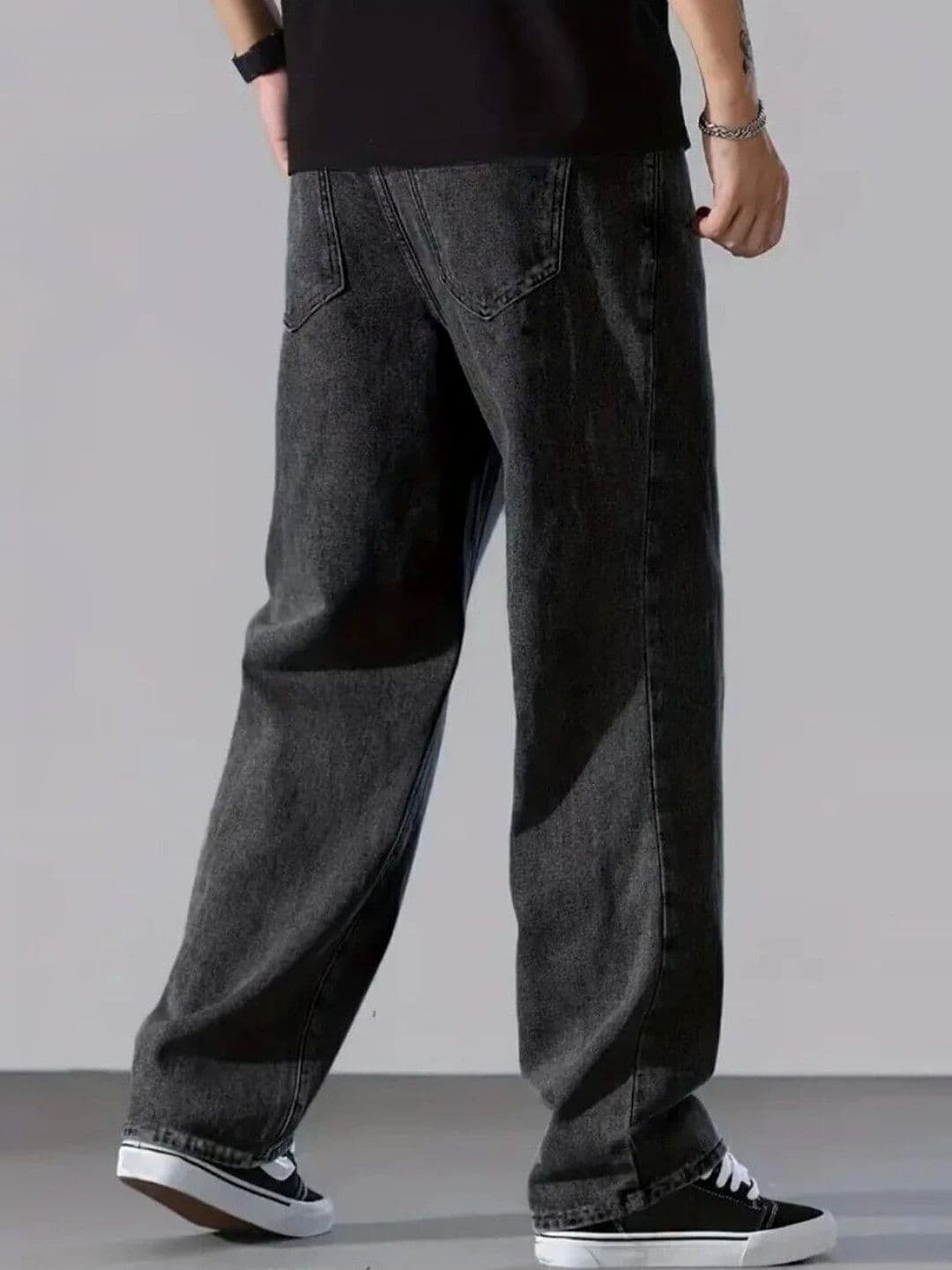 UNIFAV FASHION Men Straight Fit Mid-Rise Jeans thumbnail 5