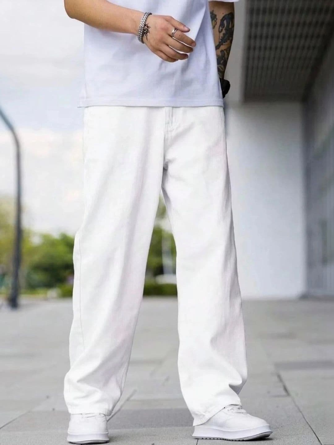 UNIFAV FASHION Men Straight Fit Mid-Rise Jeans - view 1