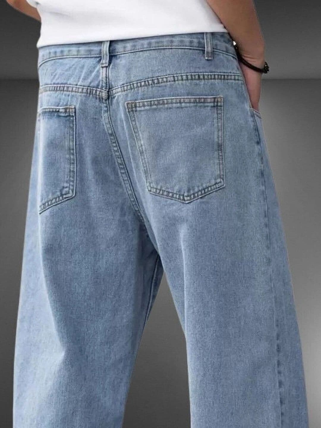 UNIFAV FASHION Men Mid-Rise Jeans thumbnail 2