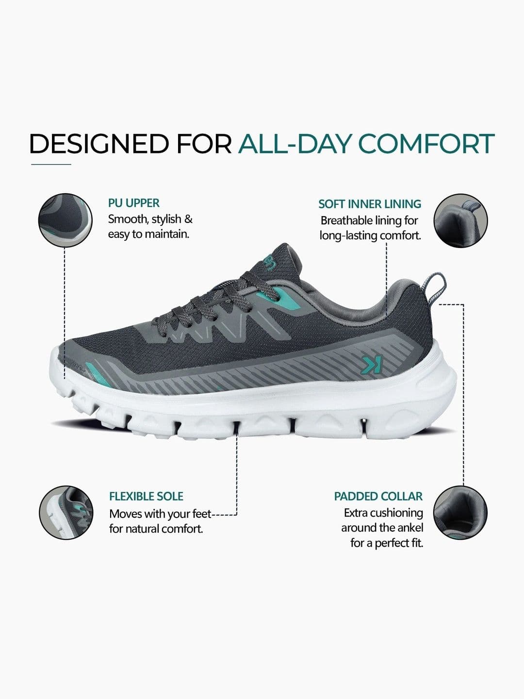 Paragon EEKEN Men Running Shoes thumbnail 4